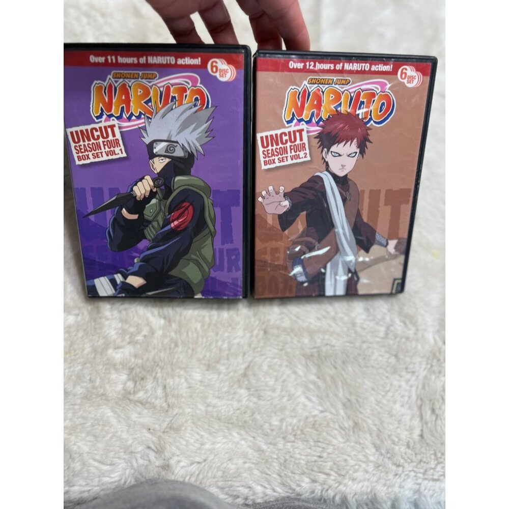 Narvto anime DVD